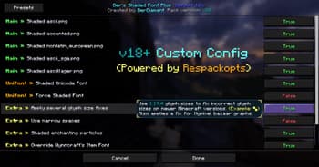Der's Shaded Font Plus (Default 16x) screenshot