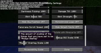 DebugGUIScale screenshot