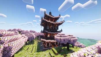 Cherry Samurai Temple screenshot