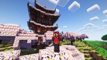 Cherry Samurai Temple screenshot