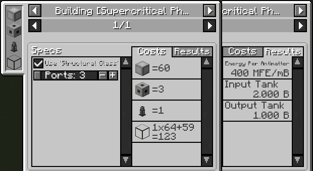 Just Enough Mekanism Multiblocks screenshot