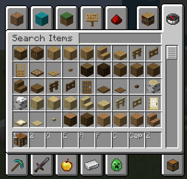 Hotbar Keybinds screenshot
