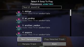 New Custom Music Client Side Player screenshot