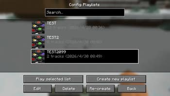 New Custom Music Client Side Player screenshot