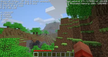 (Old MC) Coordinates screenshot