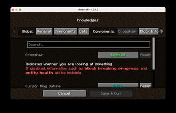Knowledges screenshot