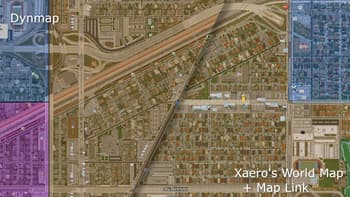 Map Link  (formerly Remote Player Waypoints for Xaero's Map) screenshot