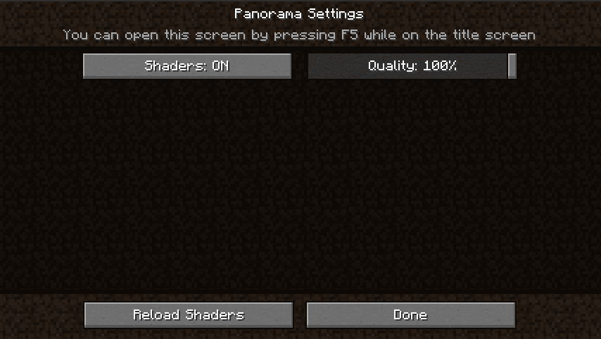GLSL Panorama Shaders screenshot