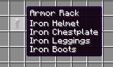 Armor Rack screenshot