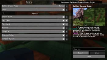 BetterGrassify screenshot