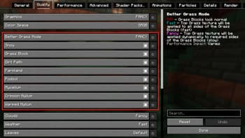 BetterGrassify screenshot