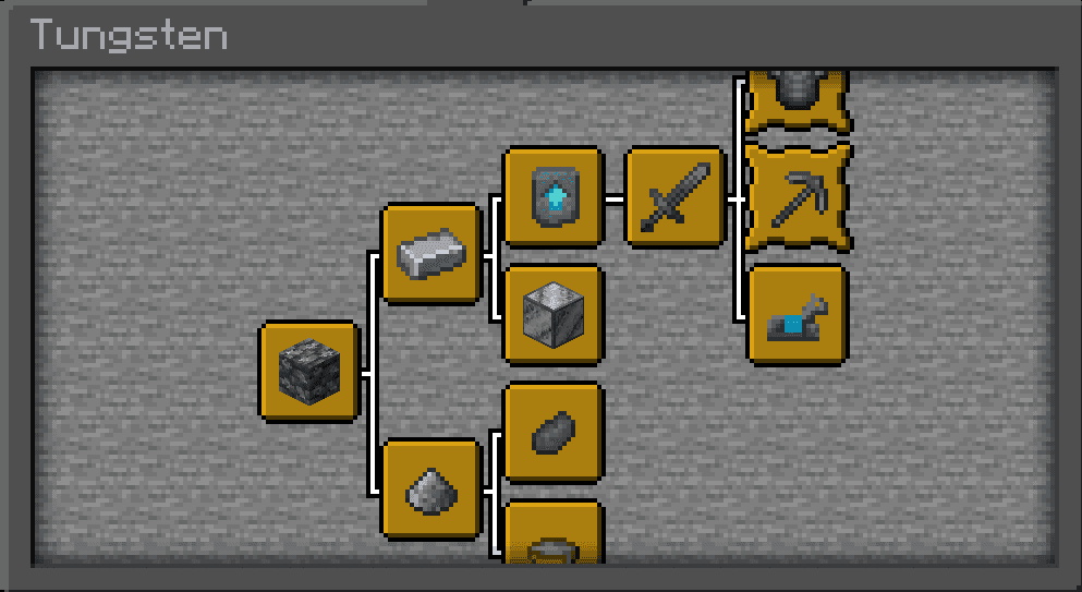 Tungsten Equipment screenshot