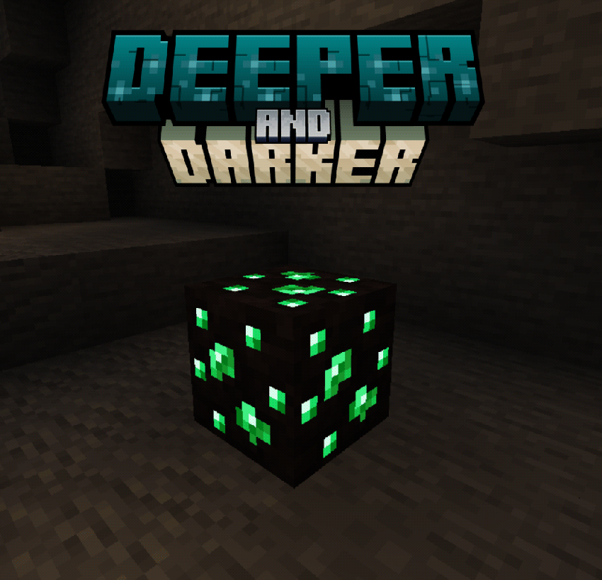 Glowing Ores Universal - Emissive Ores for ALL Mods screenshot