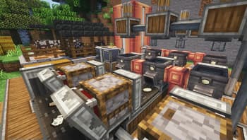 Create: Cheese Factory screenshot