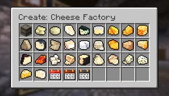 Create: Cheese Factory screenshot