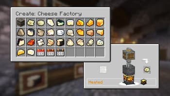Create: Cheese Factory screenshot