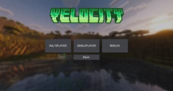 Velocity screenshot