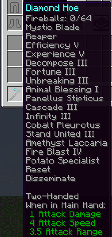 Infinity Hoe screenshot
