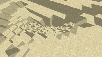 Falling Block Particle Trails screenshot
