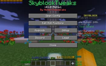 Skyblock Tweaks (1.21) – Hypixel Skyblock screenshot