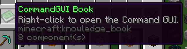 CommandGUI screenshot