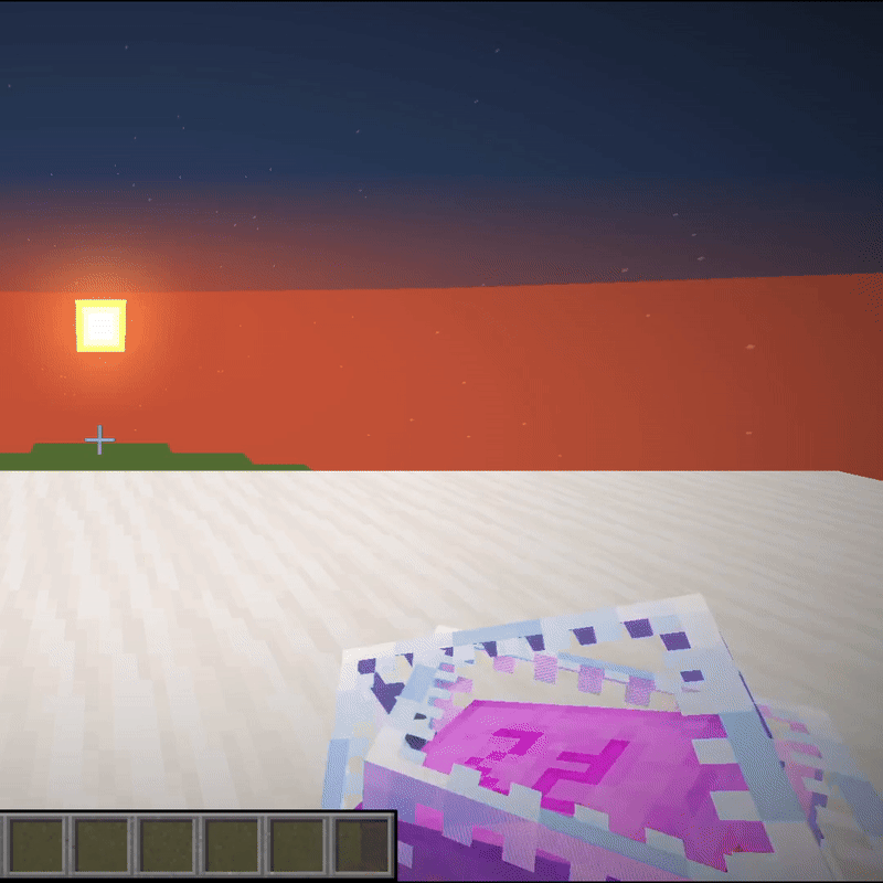 Animated 3D End Crystals screenshot
