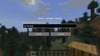 Saved Commands screenshot