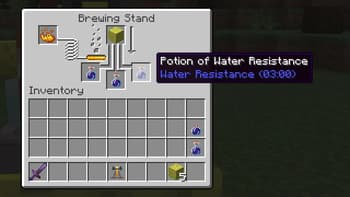 Water Resistance Potion screenshot