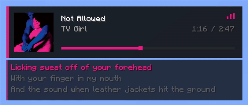 Melodify screenshot