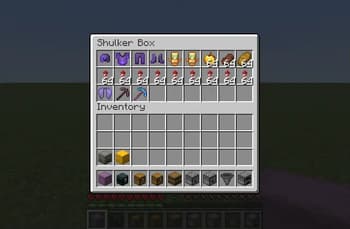 Packed Inventory screenshot