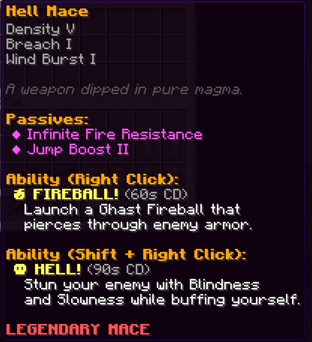 Legendary Maces screenshot