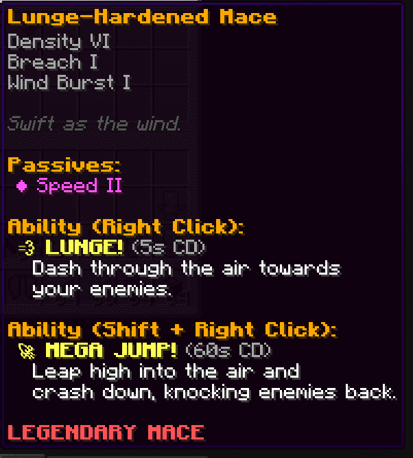 Legendary Maces screenshot