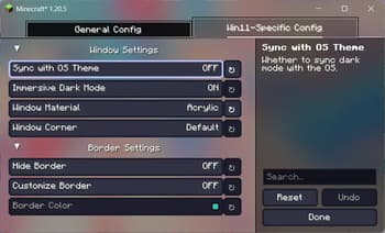 AcryliCraft screenshot