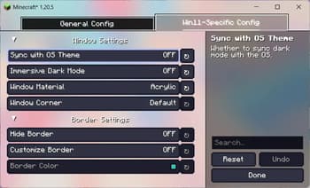 AcryliCraft screenshot