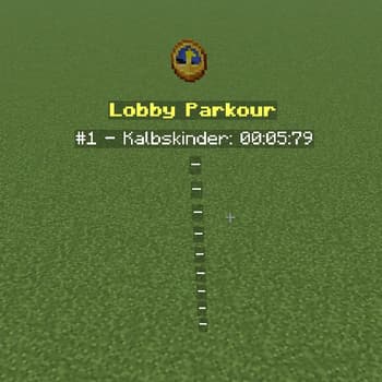 Lobby Parkour screenshot