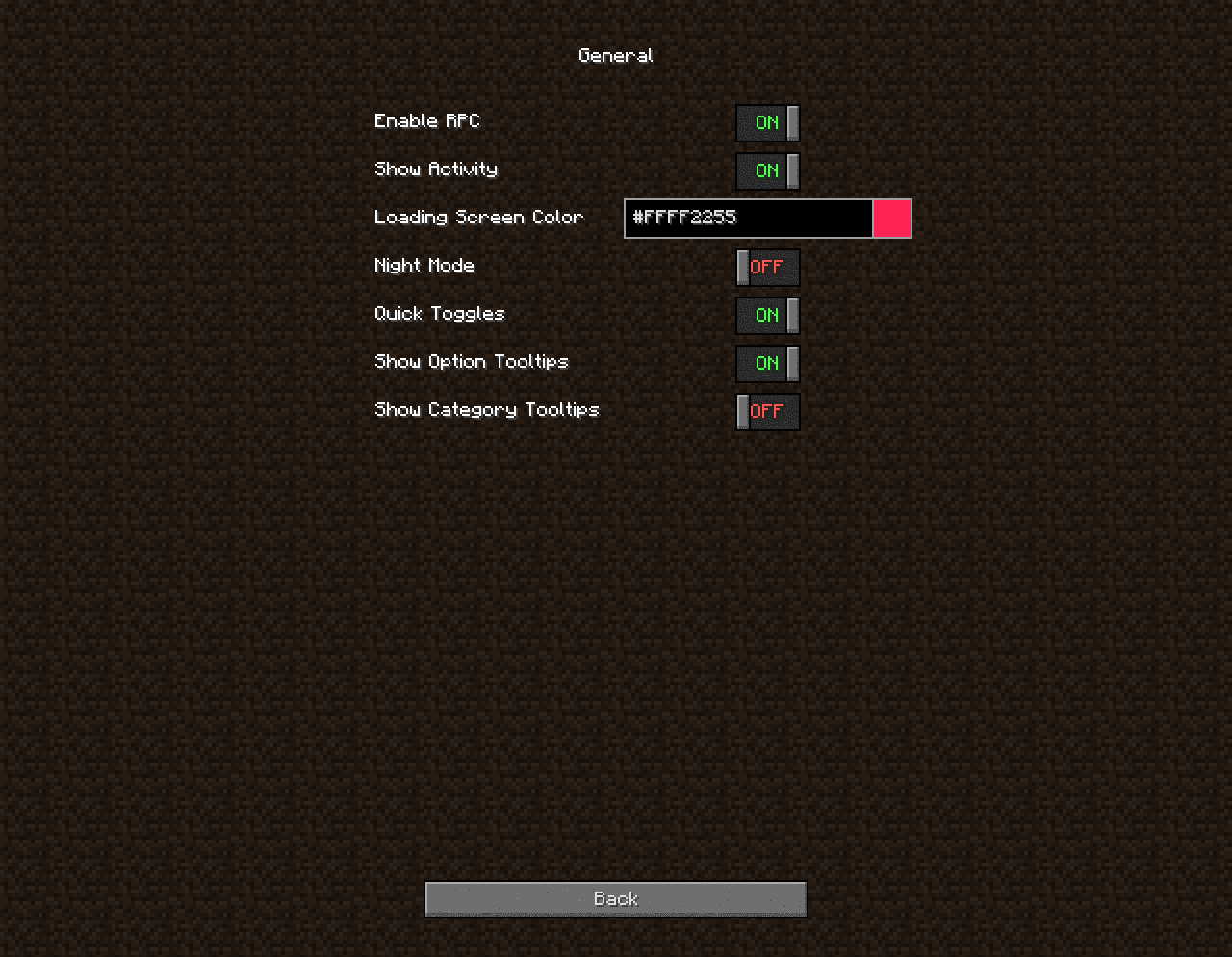 AxolotlClient - Customizable HUD & Client QoL Features screenshot