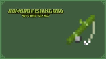 CraftGlow Bamboo Fishing Rod screenshot