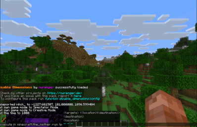 Disable Dimensions screenshot