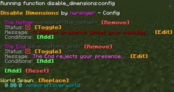 Disable Dimensions screenshot