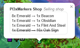 Pl3xMarkers screenshot