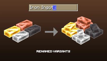 Fresh Ores and Ingots screenshot