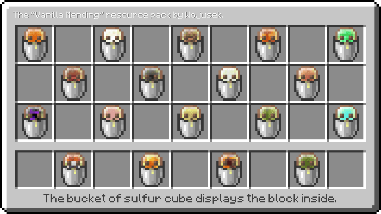 Vanilla Mending by Wojusek screenshot
