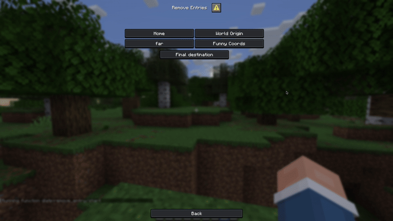 Dialog Teleport screenshot
