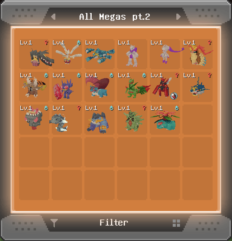 Cosmetic Megas [Cobblemon] screenshot