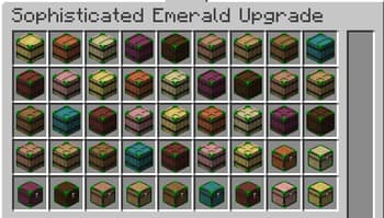 Sophisticated Backpack/Storage Emerald Upgrade screenshot