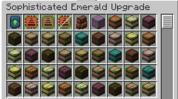 Sophisticated Backpack/Storage Emerald Upgrade screenshot