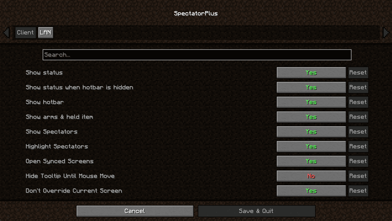 SpectatorPlus screenshot