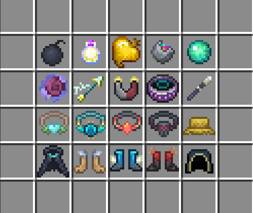 Unbound: Items screenshot