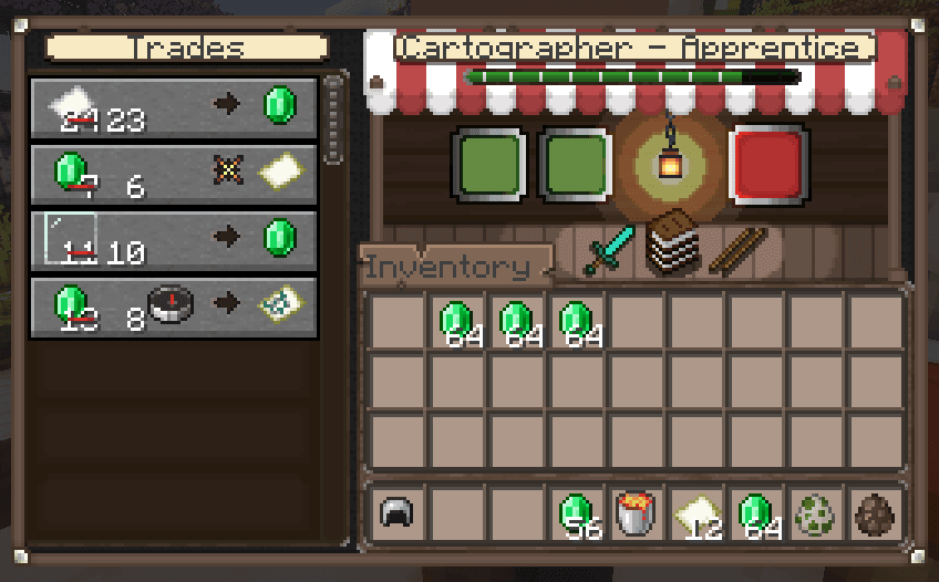 [Moonsu] Better GUI for Villagers! screenshot