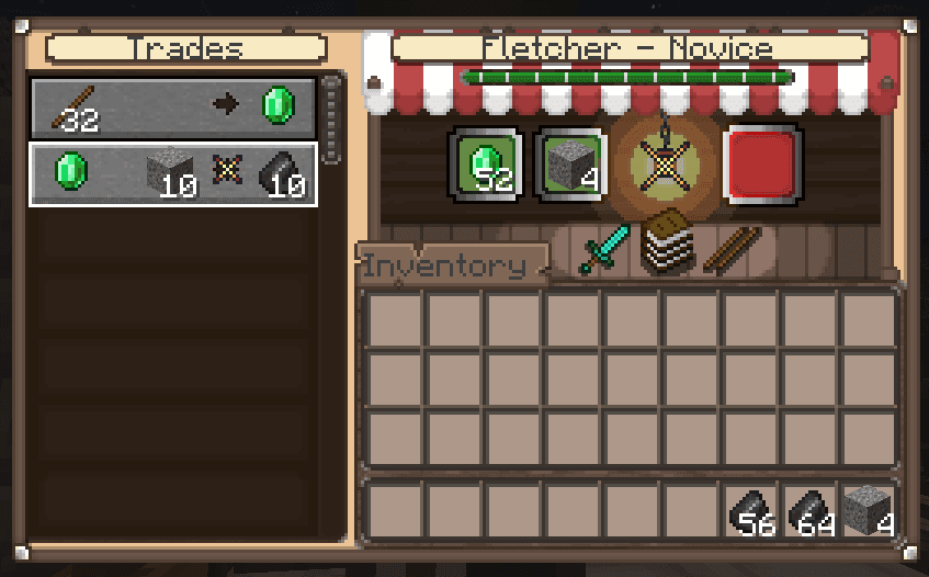 [Moonsu] Better GUI for Villagers! screenshot
